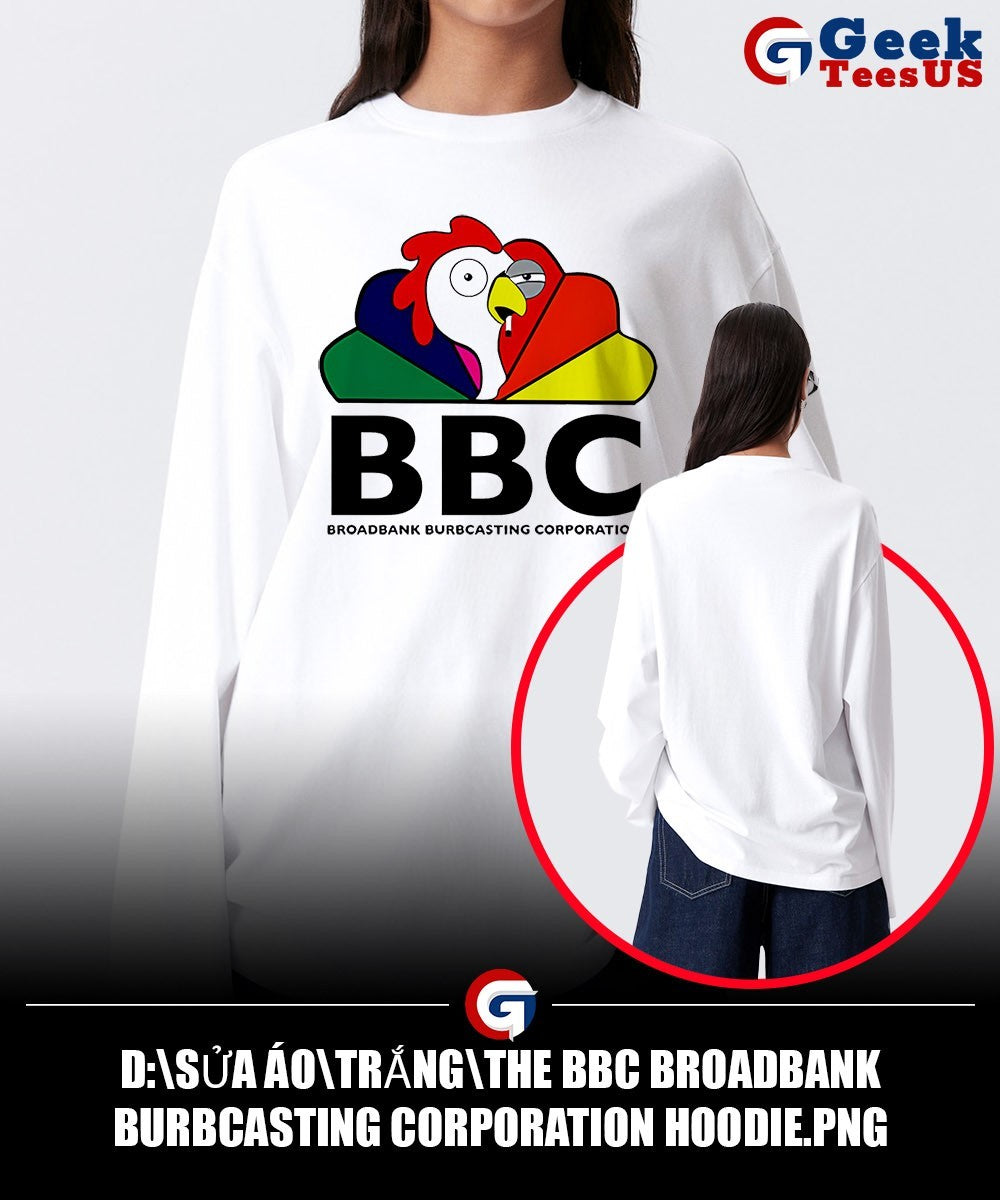 The BBC Broadbank Burbcasting Corporation shirt