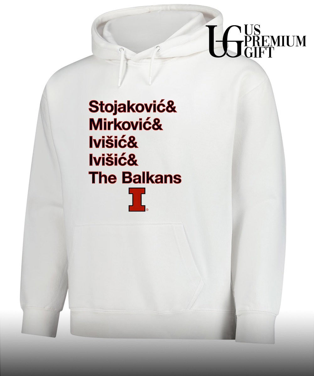 The Balkan Bloc Illinois Fighting Illini men’s basketball logo shirt
