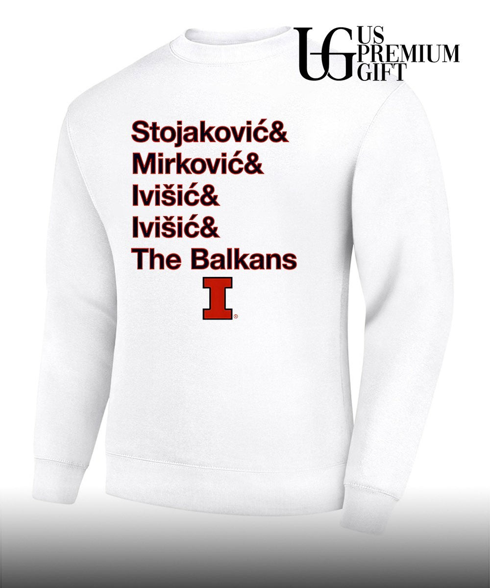 The Balkan Bloc Illinois Fighting Illini men’s basketball logo shirt