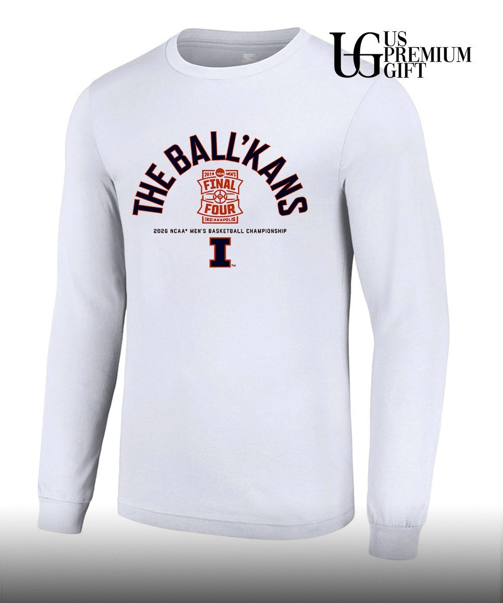 The Ball’kans 2026 Final Four Illinois Fighting Illini NCAA Men’s basketball Championship shirt