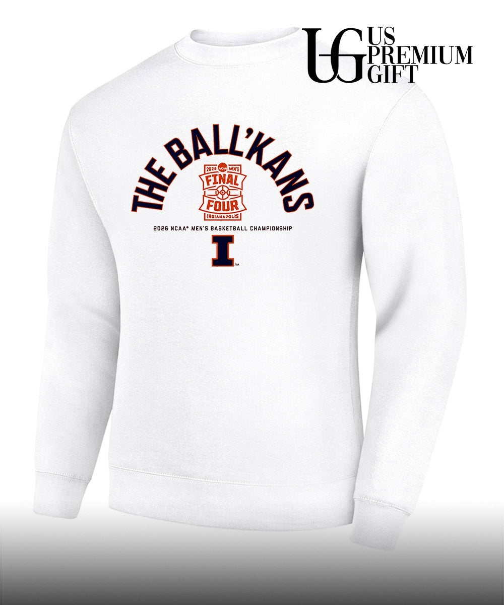 The Ball’kans 2026 Final Four Illinois Fighting Illini NCAA Men’s basketball Championship shirt