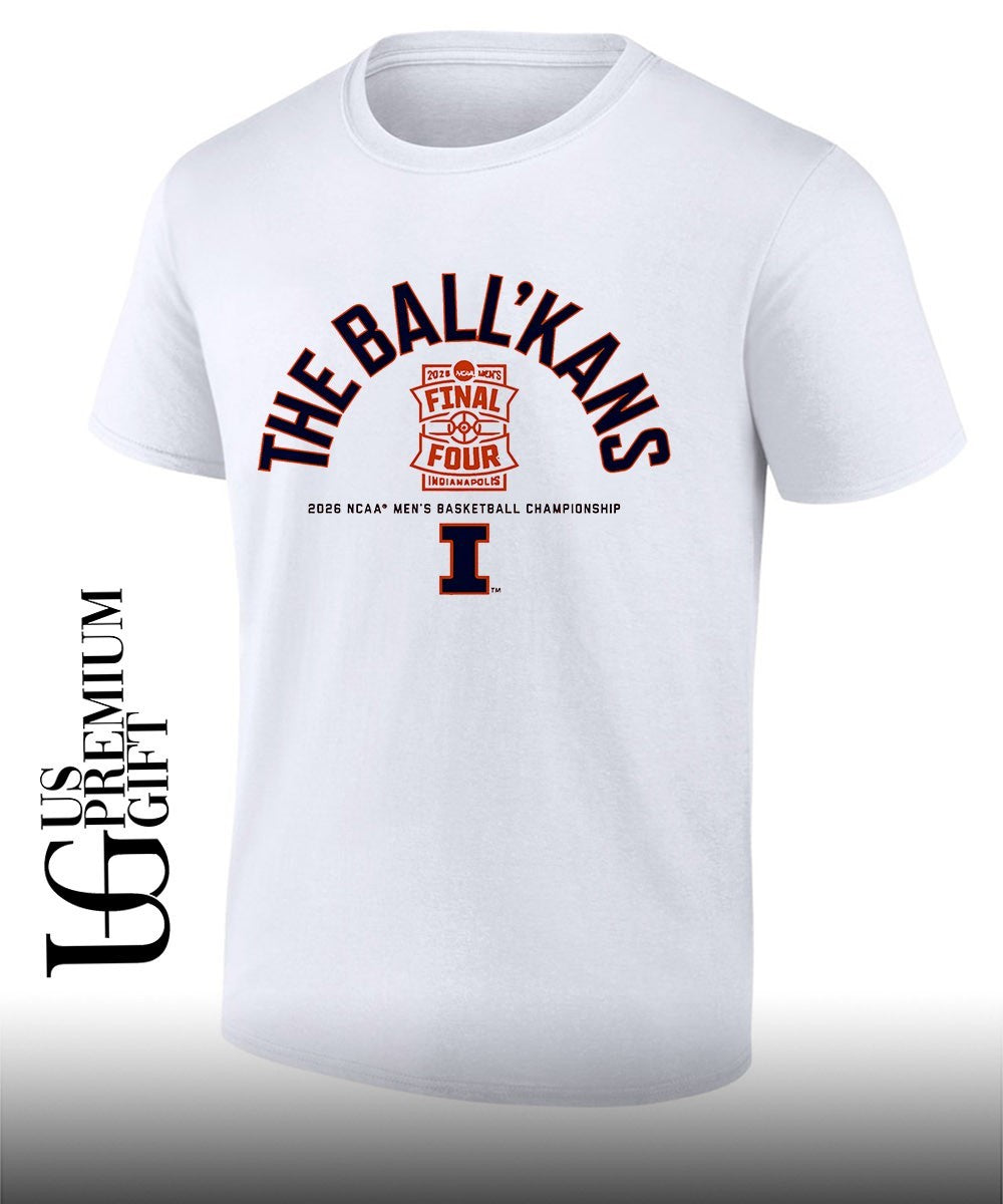The Ball’kans 2026 Final Four Illinois Fighting Illini NCAA Men’s basketball Championship shirt