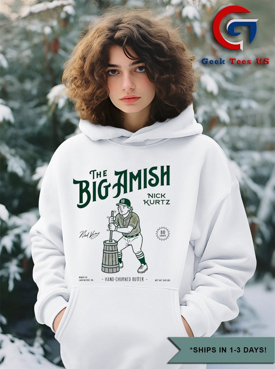 The Big Amish Nick Kurtz Oakland Athletics signature shirt