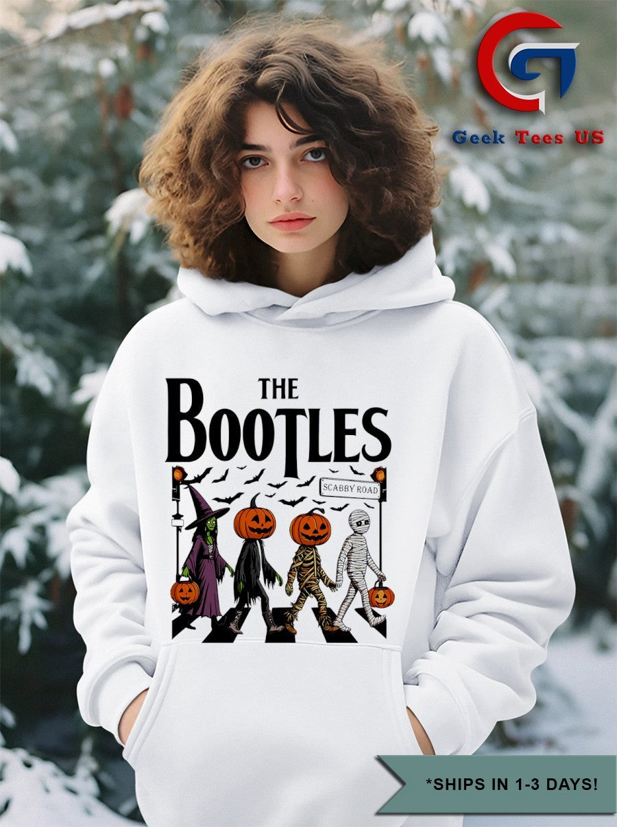 The Bootles horror characters abbey road Halloween shirt
