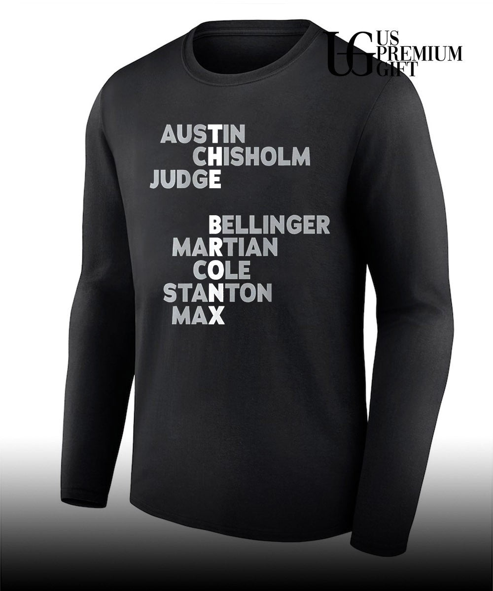 The Bronx New York Yankees baseball names player 2026 shirt