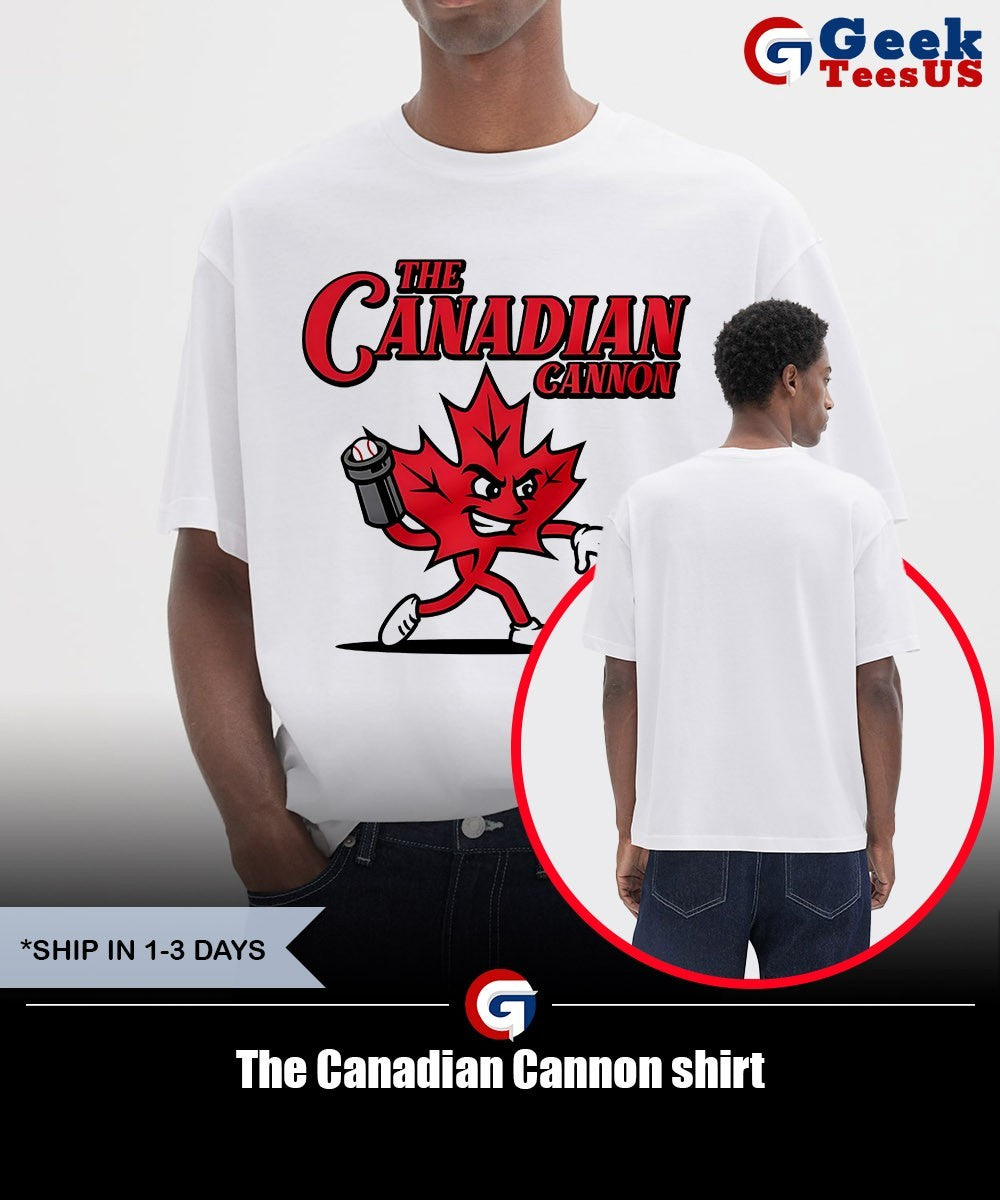 The Canadian Cannon shirt