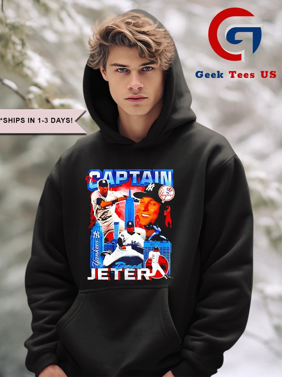 The Captain Derek Jeter New York Yankees 2000 World Series MVP graphic shirt