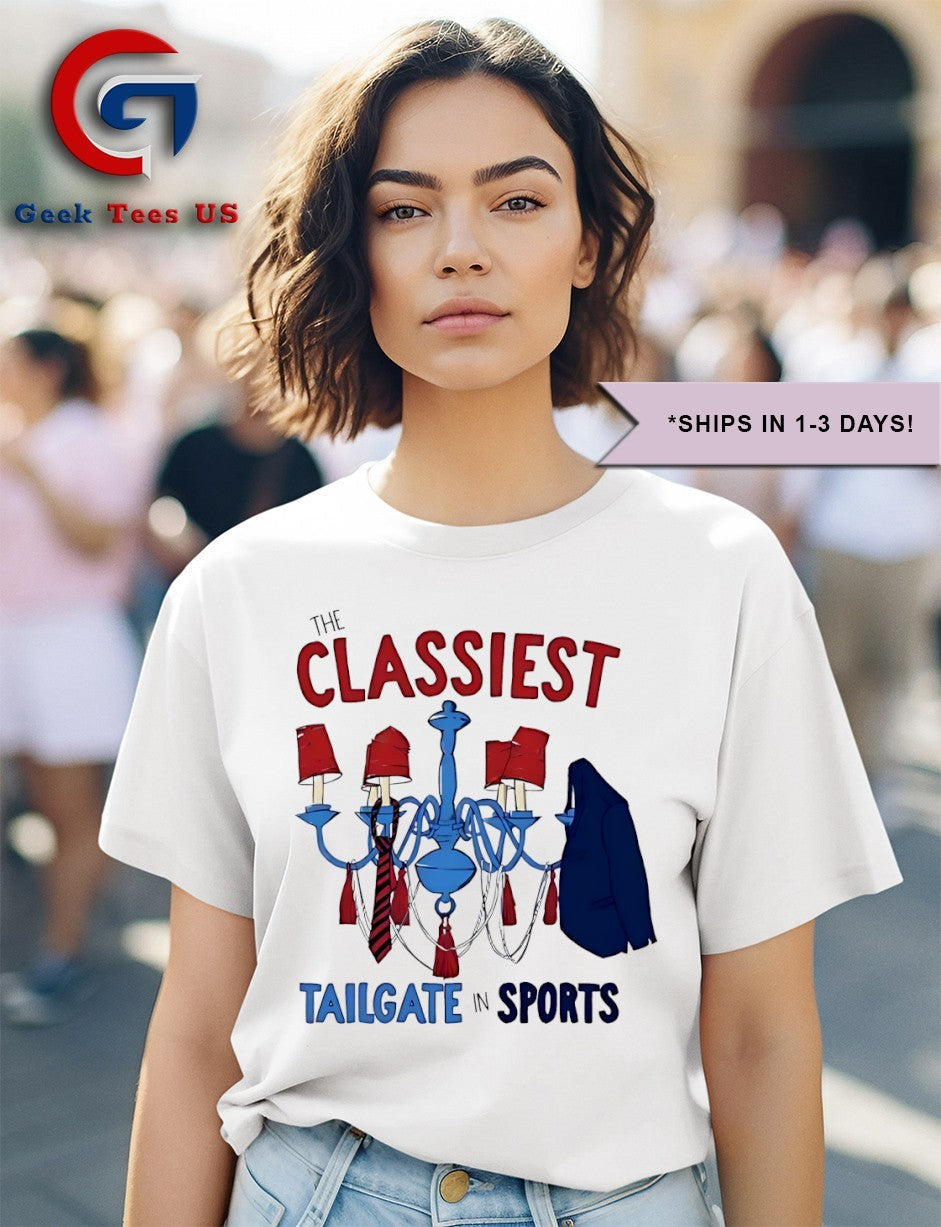 The Classiest Tailgate in sports shirt
