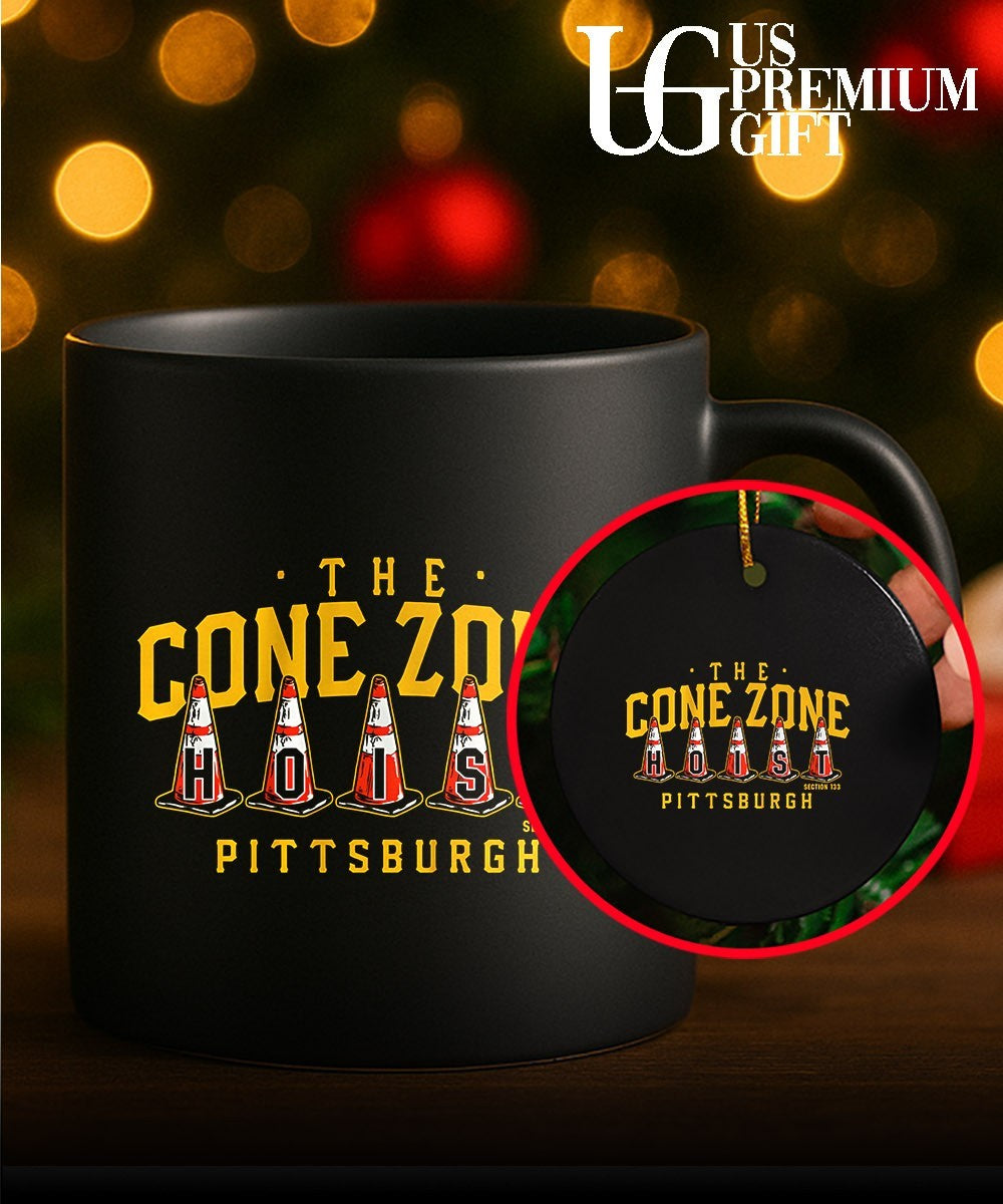 The Cone Zone Hoist Pittsburgh Pirates baseball Section 133 shirt