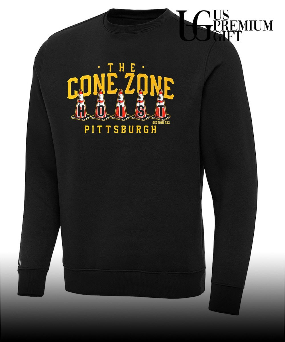The Cone Zone Hoist Pittsburgh Pirates baseball Section 133 shirt