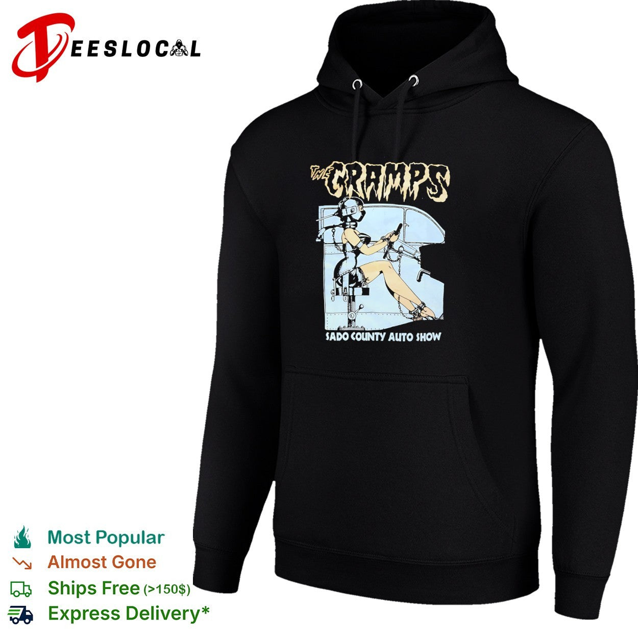 The Cramps Sado County Auto Show shirt