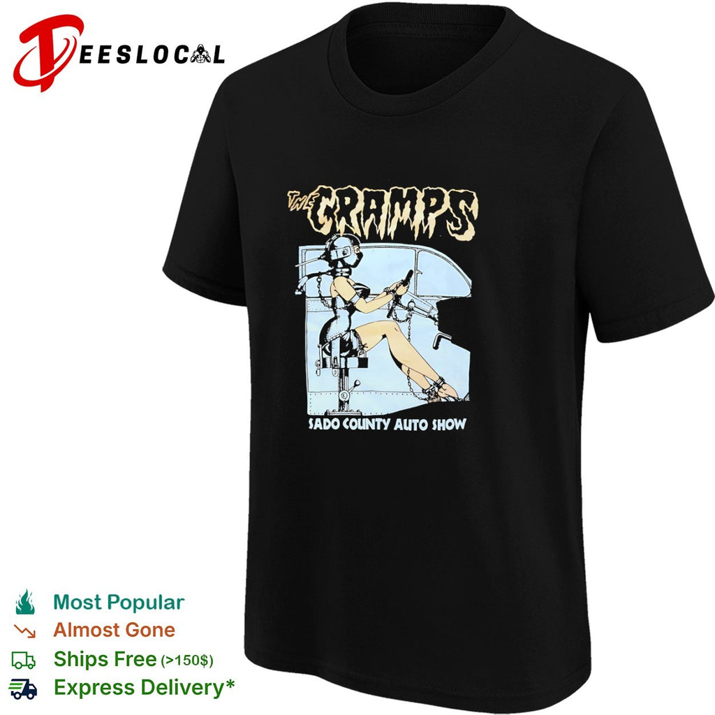 The Cramps Sado County Auto Show shirt