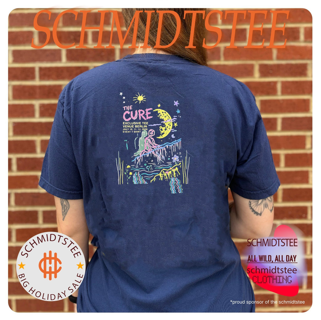 The Cure Exclusive Tee Venue Berlin July 10 11 12 2026 Event Shirt