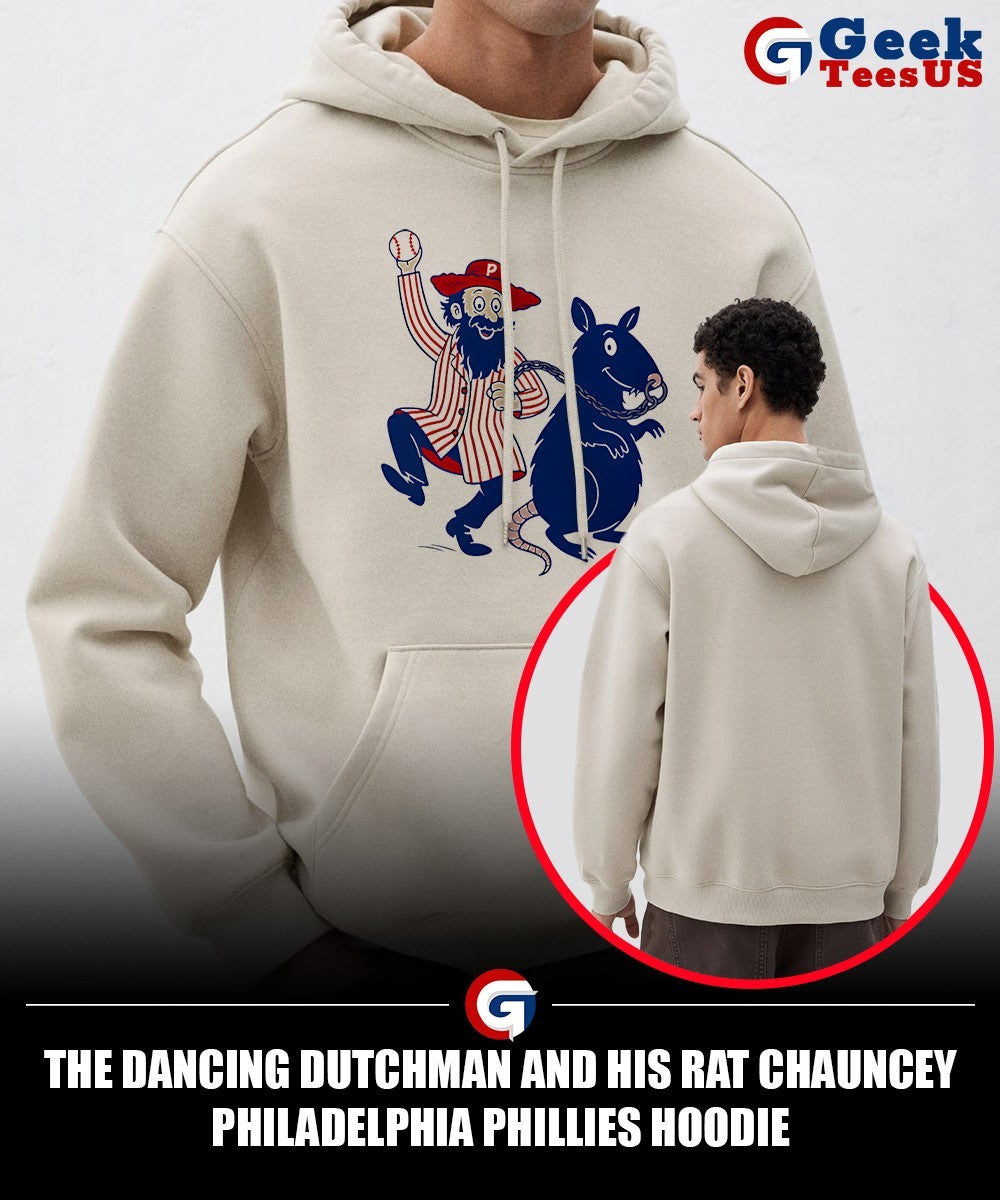 The Dancing Dutchman and His Rat Chauncey Philadelphia Phillies shirt