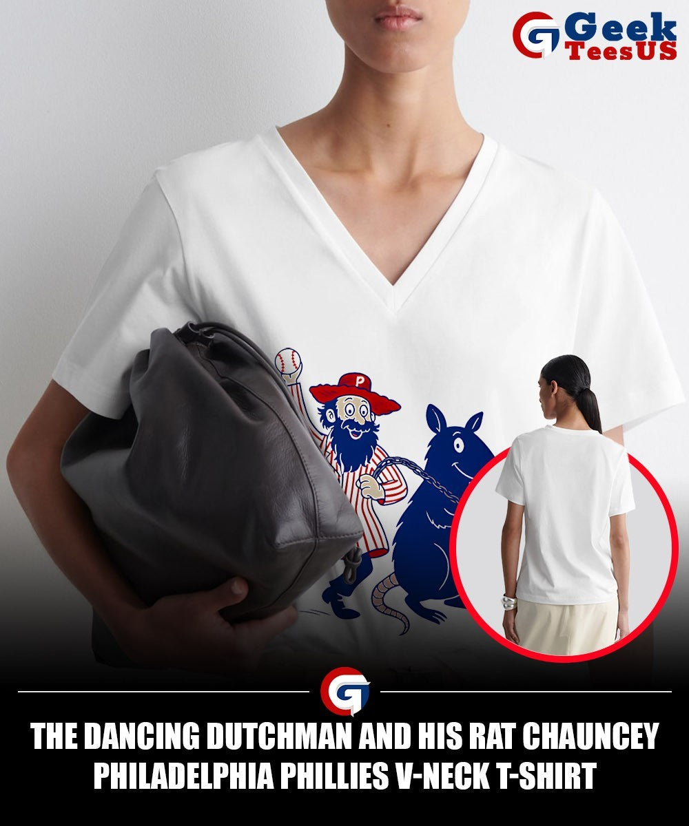 The Dancing Dutchman and His Rat Chauncey Philadelphia Phillies shirt