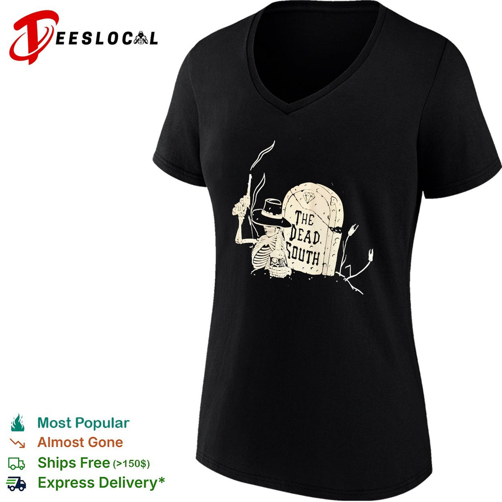 The Dead South tombstone gunslinger skeleton shirt