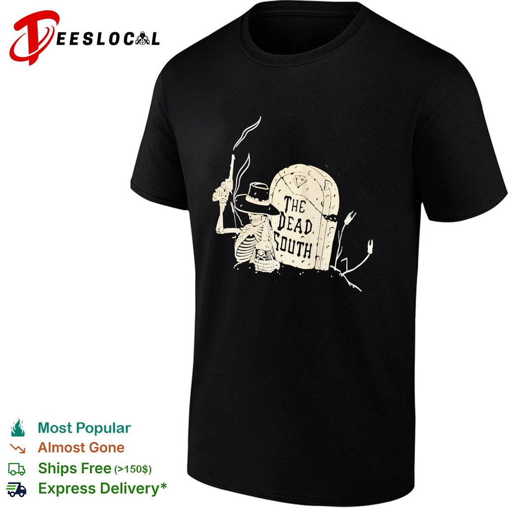 The Dead South tombstone gunslinger skeleton shirt