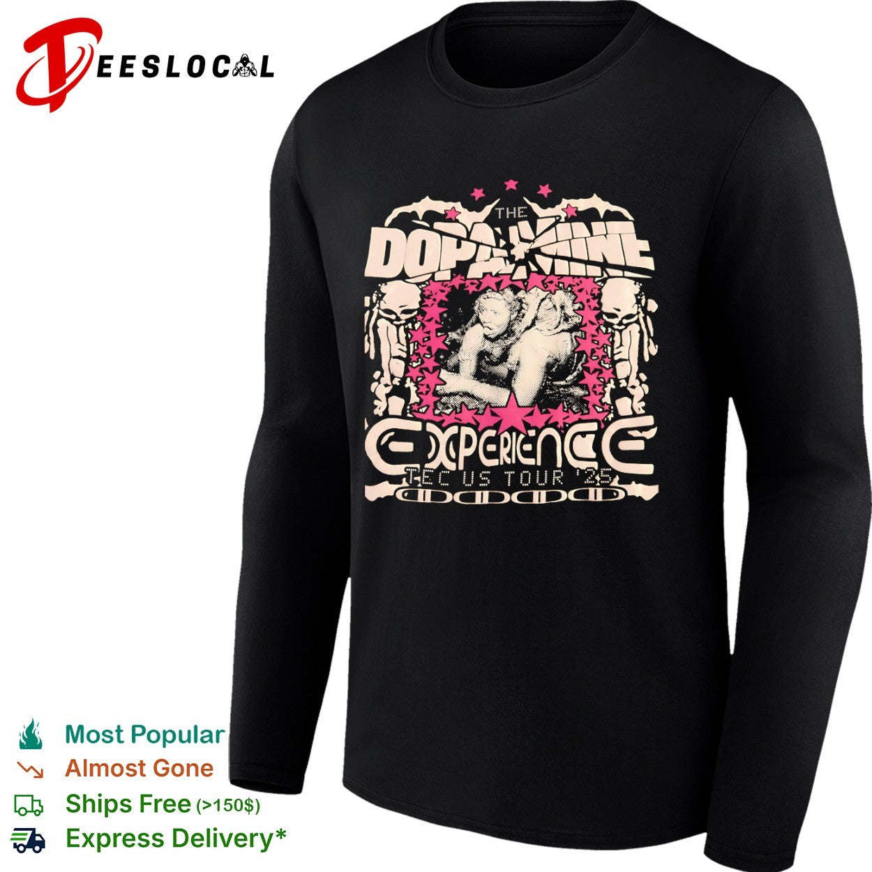 The Dopamine Experience Tec US Tour 2025 shirt