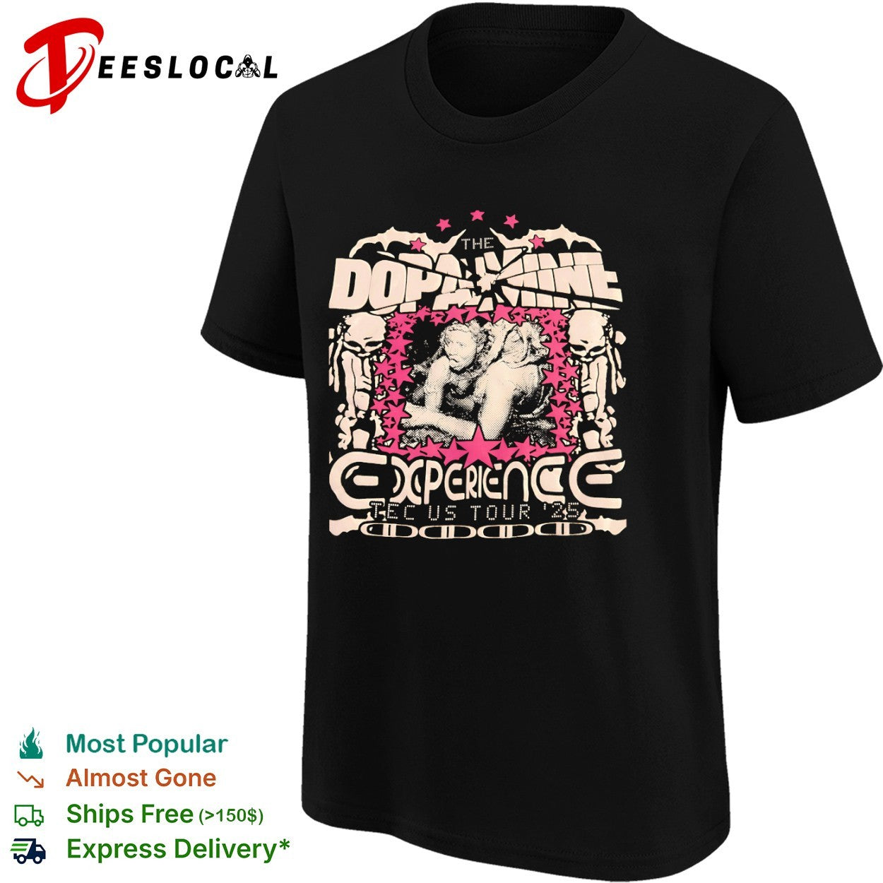 The Dopamine Experience Tec US Tour 2025 shirt