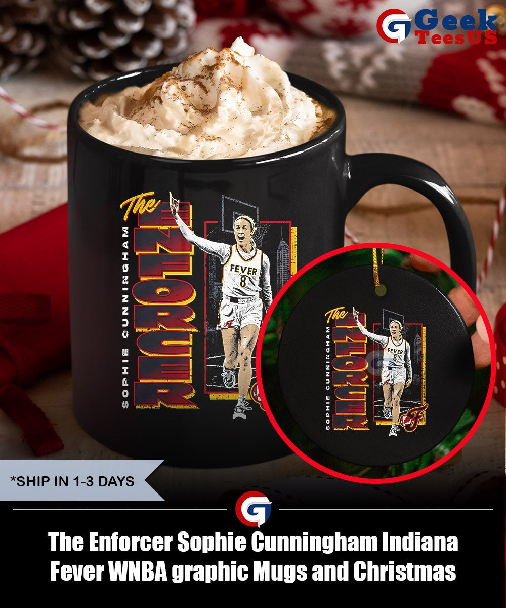 The Enforcer Sophie Cunningham Indiana Fever WNBA graphic shirt