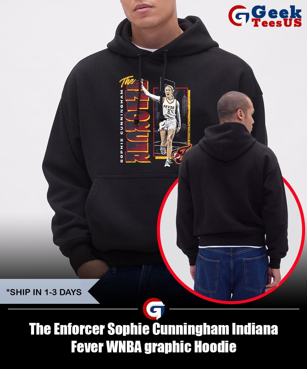 The Enforcer Sophie Cunningham Indiana Fever WNBA graphic shirt