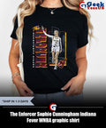 The Enforcer Sophie Cunningham Indiana Fever WNBA graphic shirt