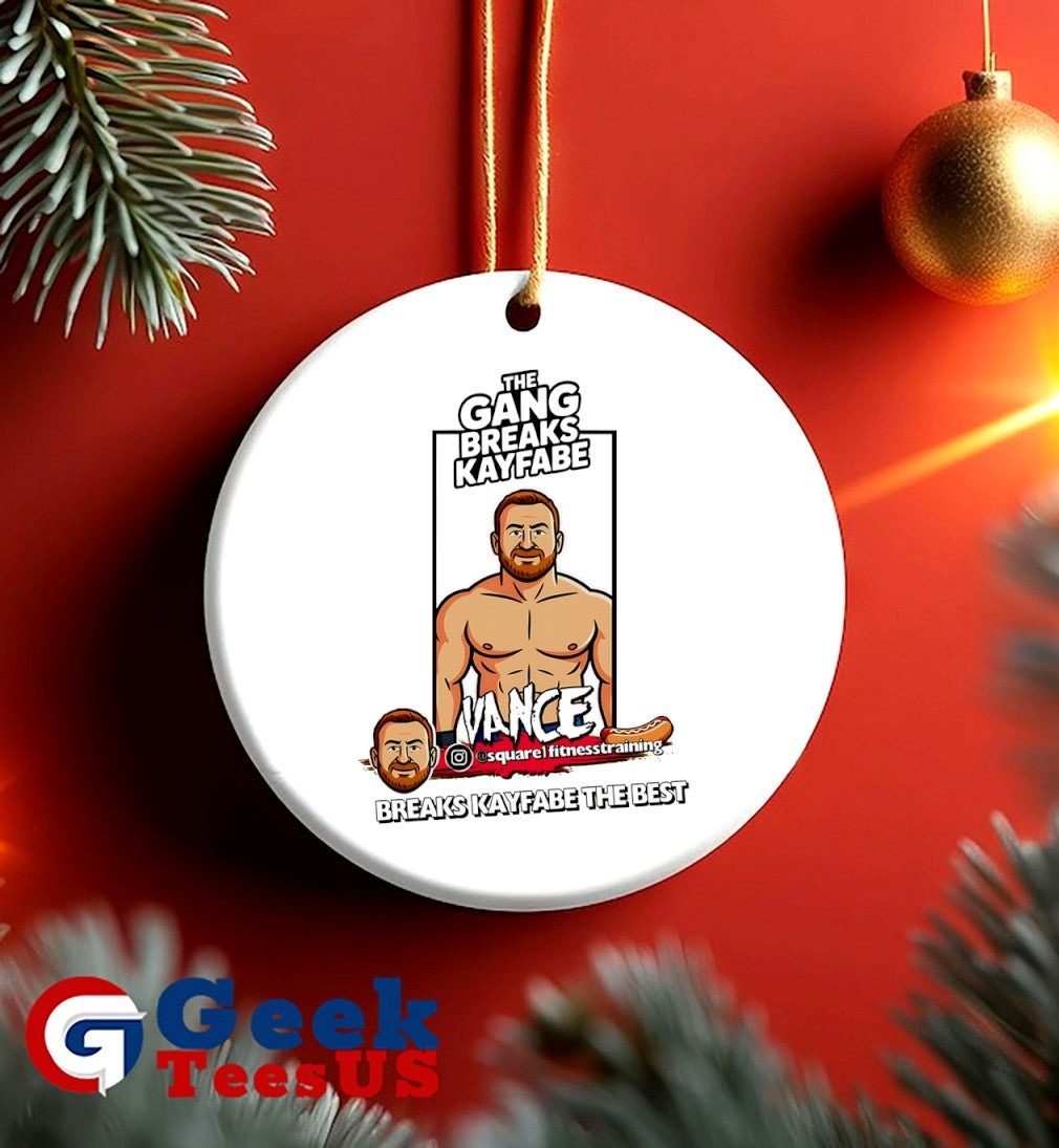 The Gang Breaks Kayfabe Vance breaks kayfabe the best shirt