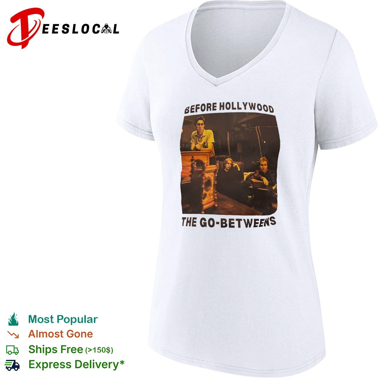 The Go-Betweens Before Hollywood Indie Rock shirt