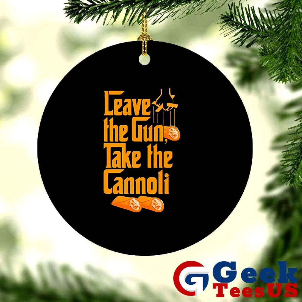 The Godfather Leave The Gun Take The Cannoli shirt