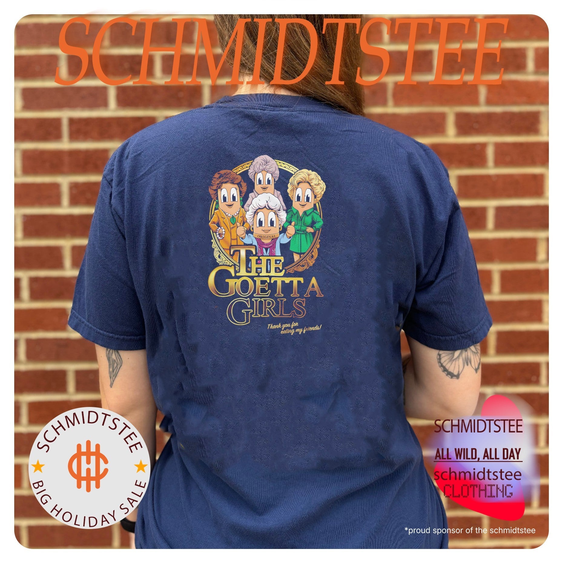 The Goetta GIrls ’80s Miami style shirt