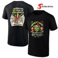 The Grinch’s gang celebrating 69 years cartoon shirt
