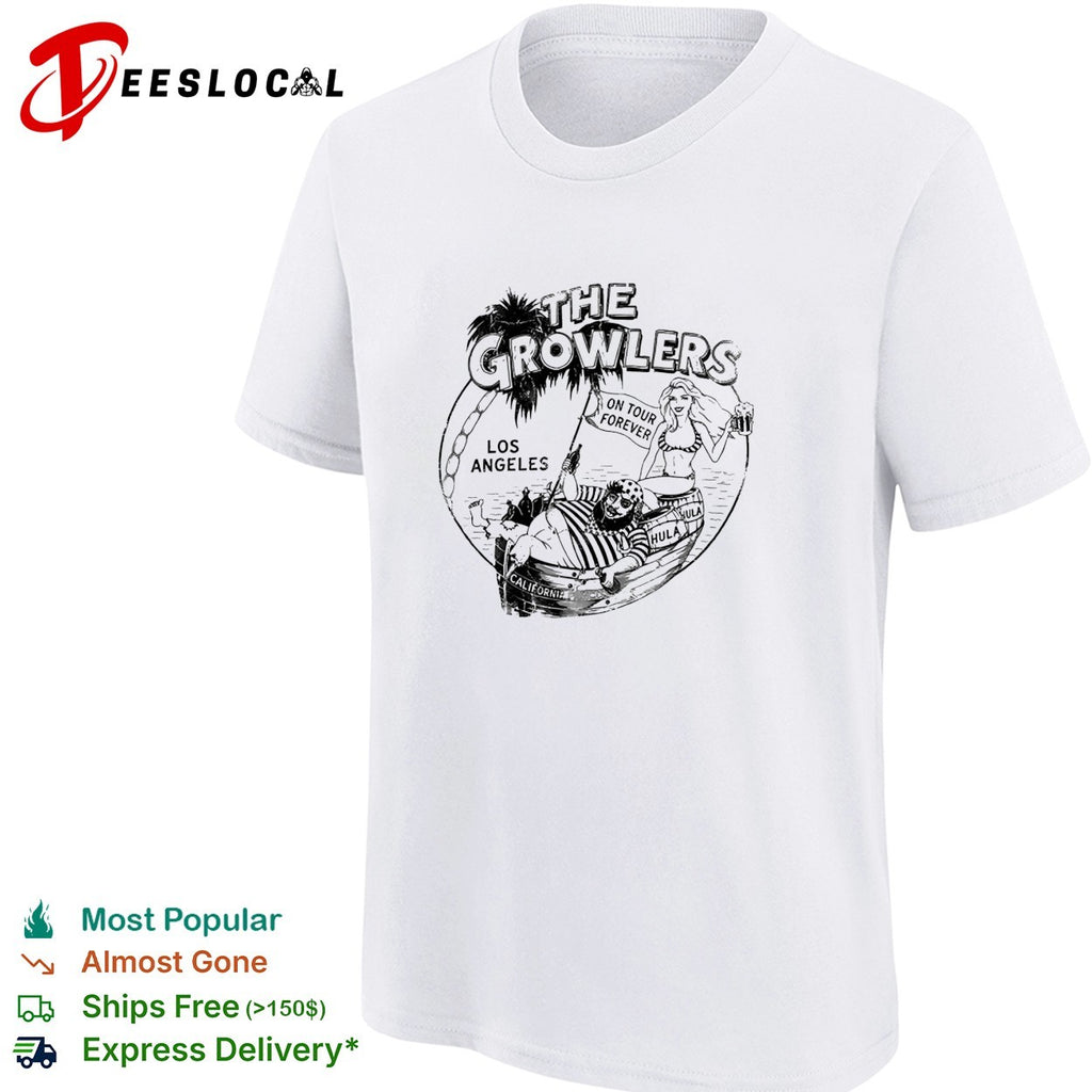 The Growlers Los Angeles on tour forever pirate shirt