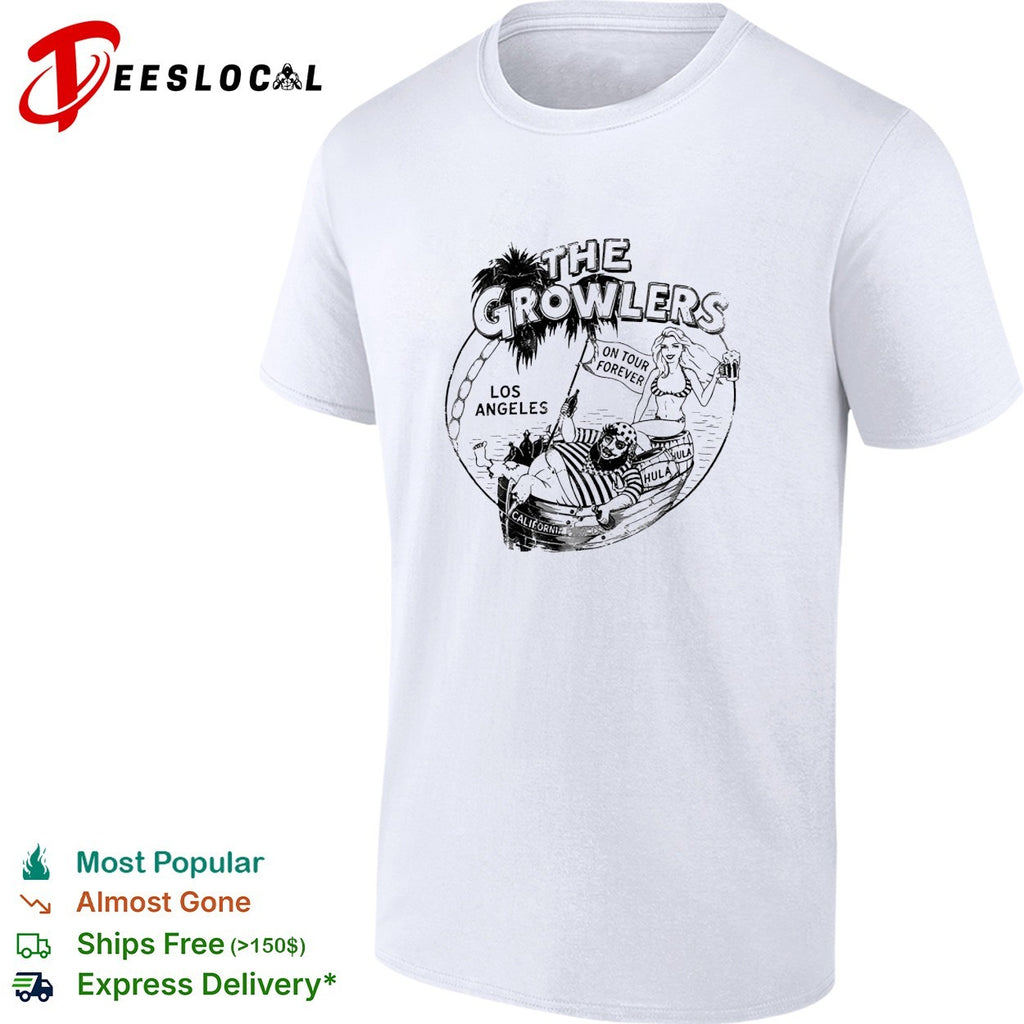 The Growlers Los Angeles on tour forever pirate shirt