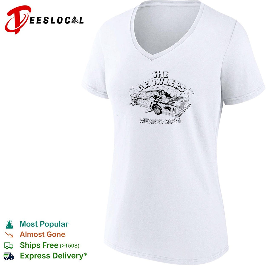 The Growlers Mexico 2026 lowrider pinup girls shirt