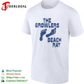 The Growlers beach rat footprints shirt