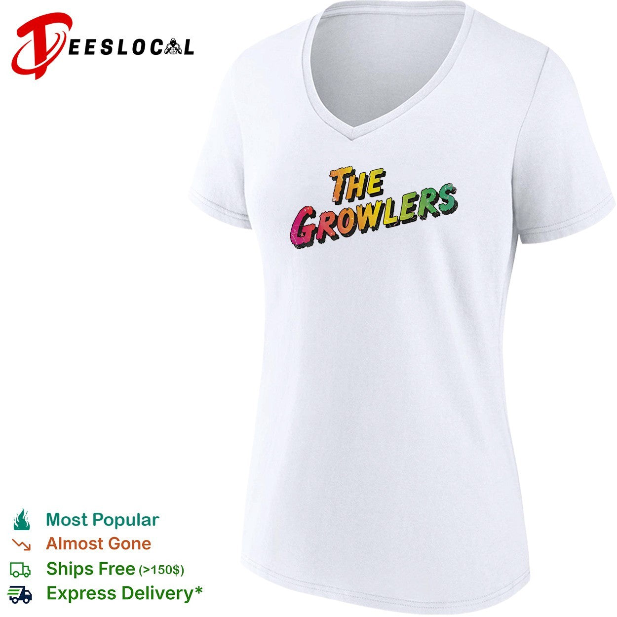 The Growlers logo shirt