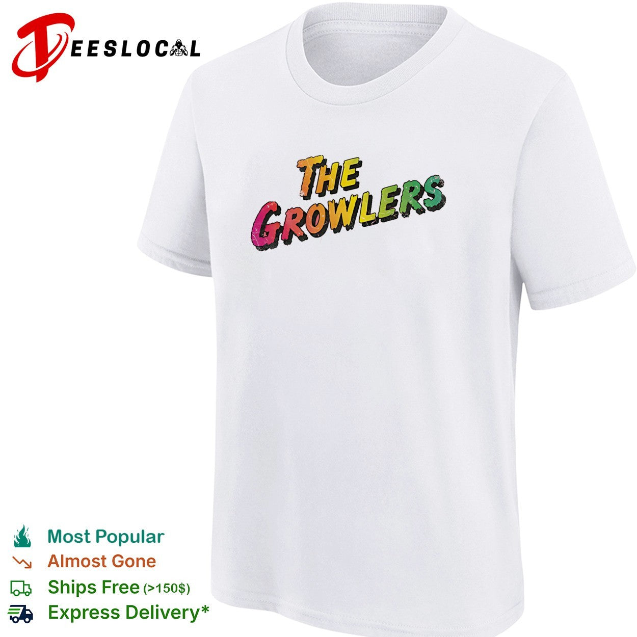 The Growlers logo shirt