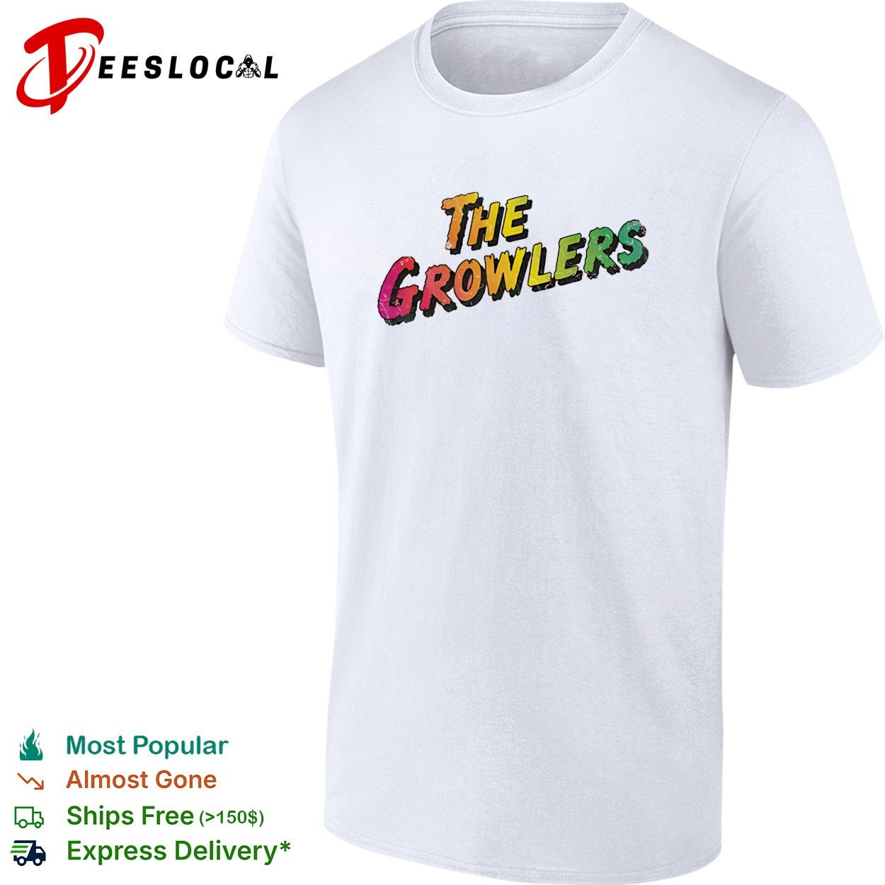 The Growlers logo shirt