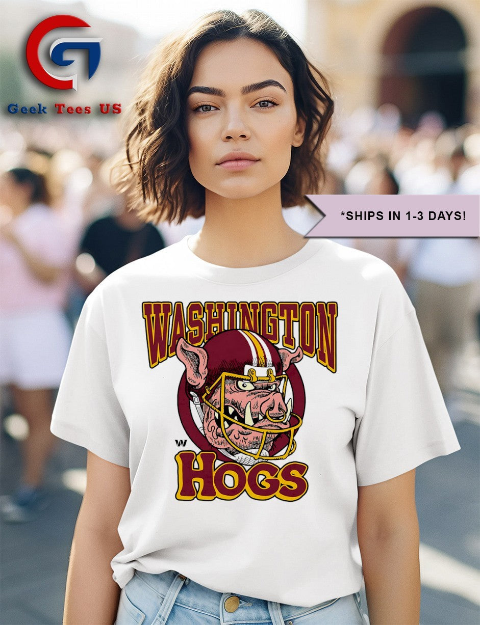 The Hogs Washington Commanders mascot shirt