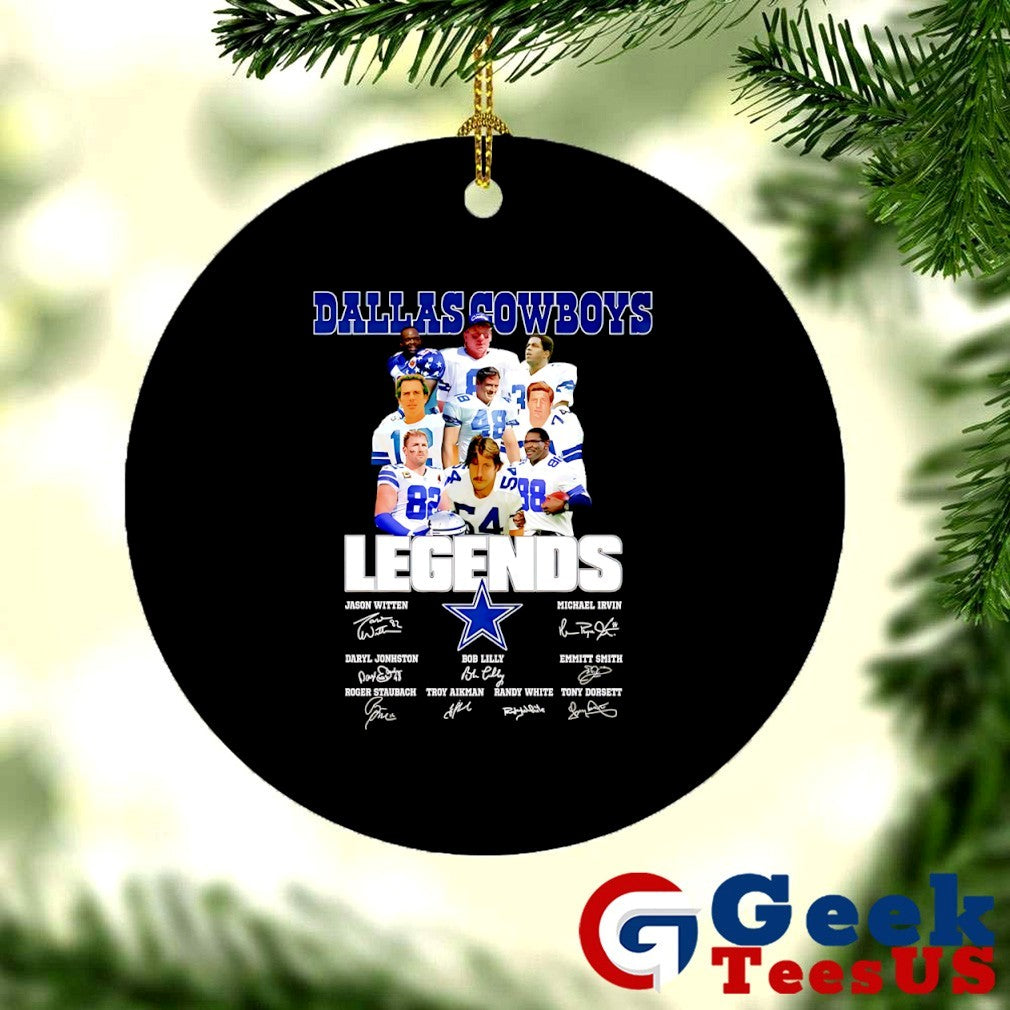 The Legends Bob Lilly Michael Irvin Troy Aikam Randy White 2025 Dallas Cowboys football signature shirt