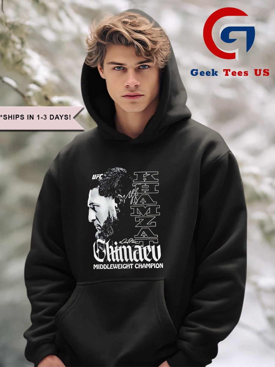 The Lone Wolf Khamzat Chimaev Middleweight Champion Of The World shirt
