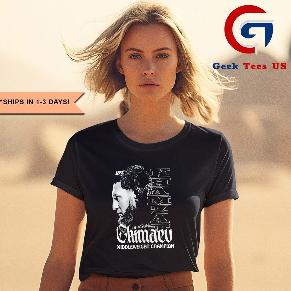 The Lone Wolf Khamzat Chimaev Middleweight Champion Of The World shirt
