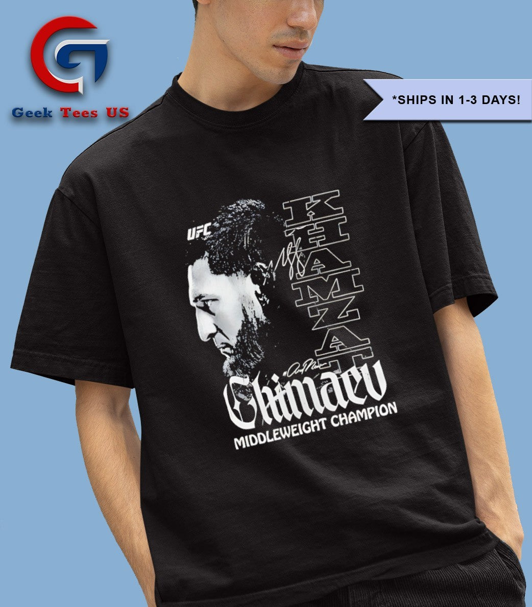 The Lone Wolf Khamzat Chimaev Middleweight Champion Of The World shirt
