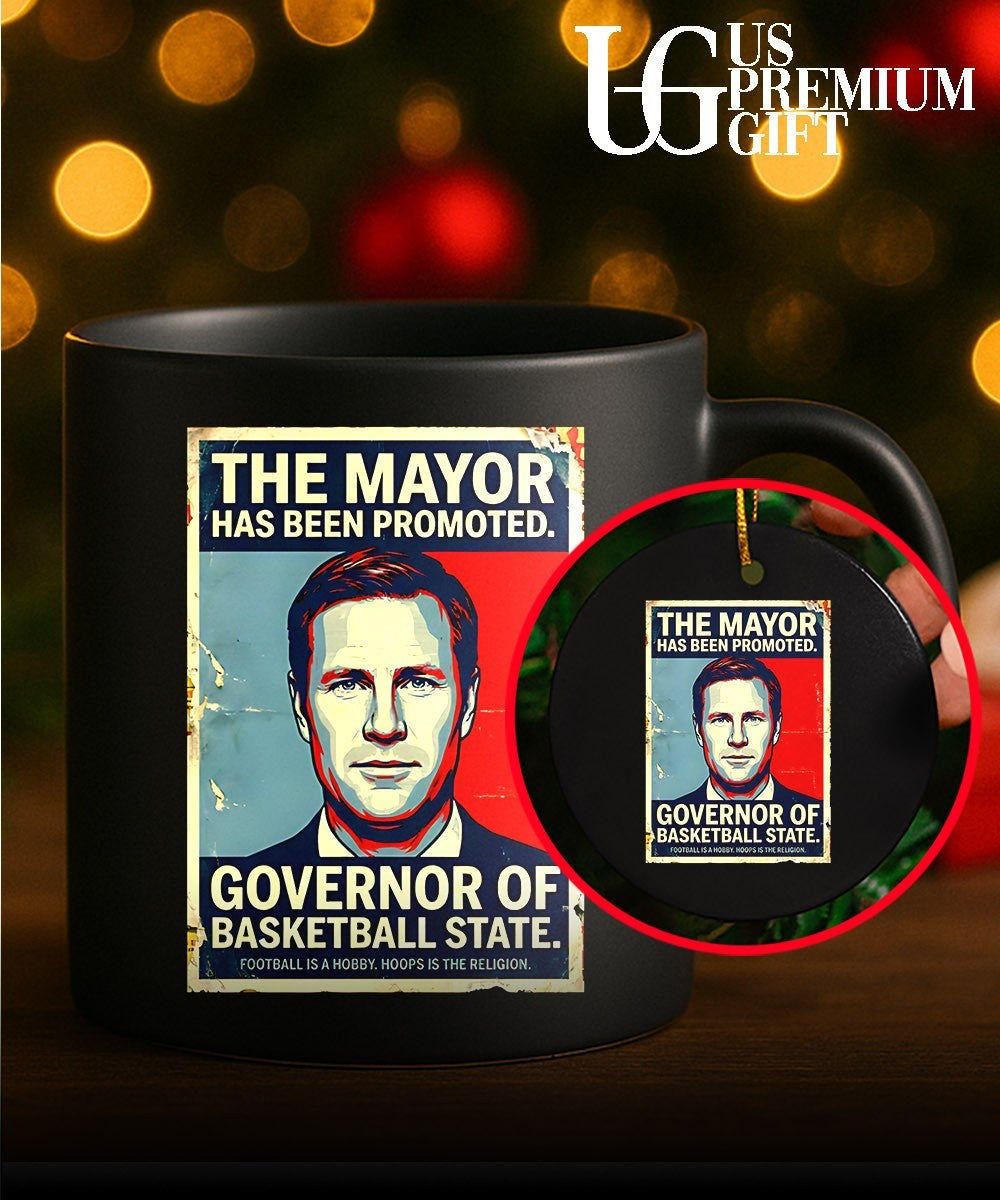 The Mayor has been Promoted The Governor of basketball State Hope shirt