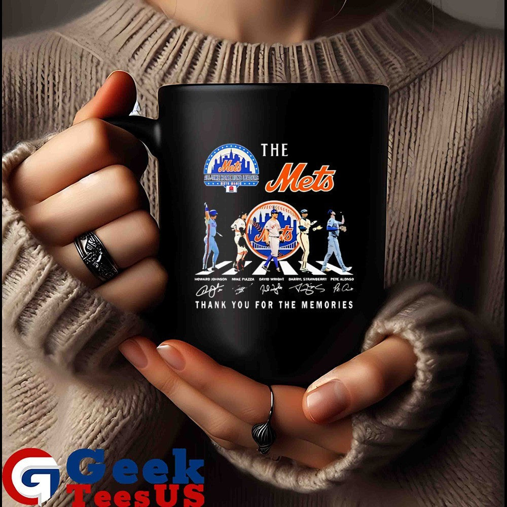 The Mets All-time Home Runs Leaders abbey road shirt