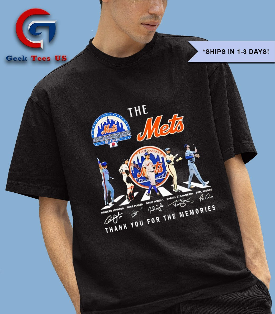 The Mets All-time Home Runs Leaders abbey road shirt
