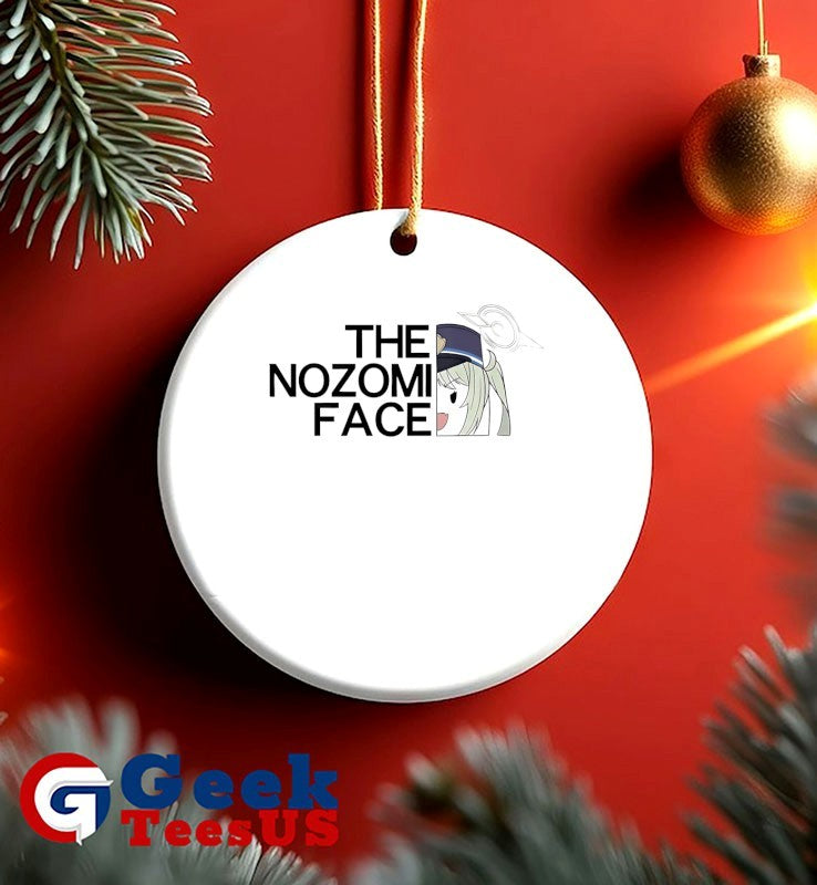The Nozomi face anime shirt