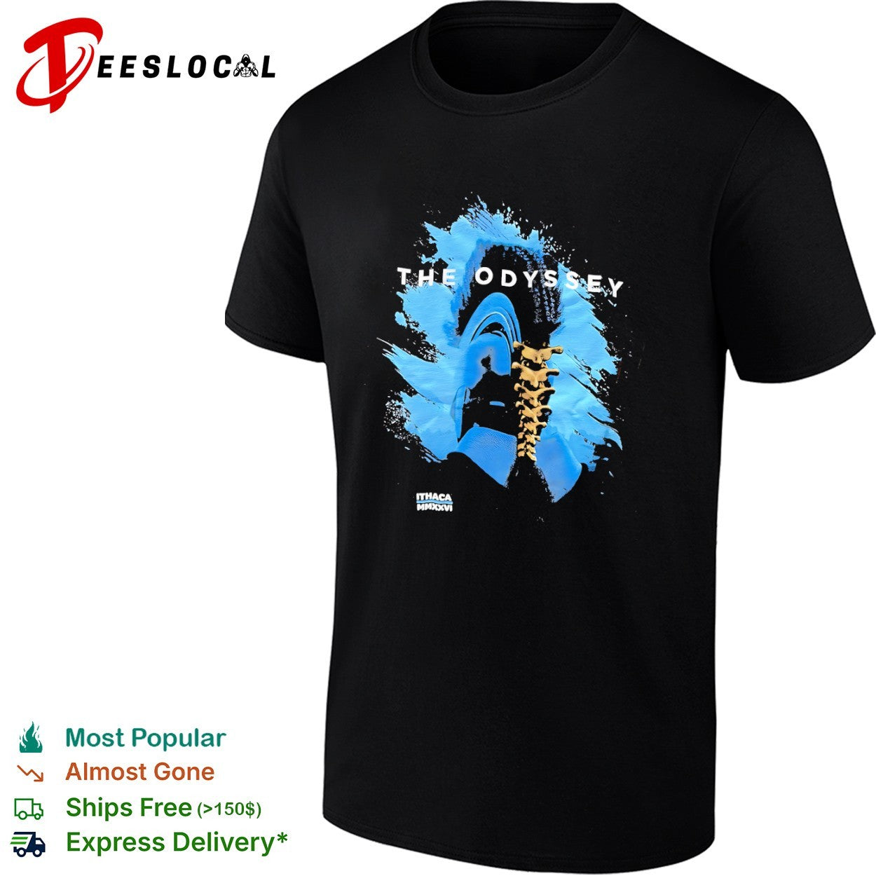 The Odyssey Ithaca MMXXVI Greek Mythology shirt