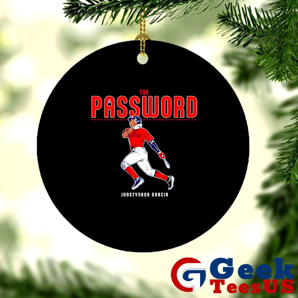 The Password Jhostynxon Garcia Bioston Red Sox shirt