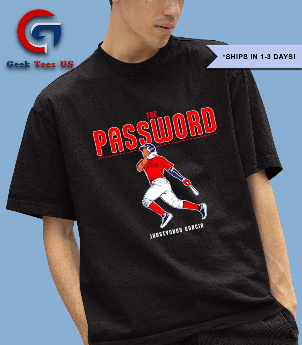 The Password Jhostynxon Garcia Bioston Red Sox shirt